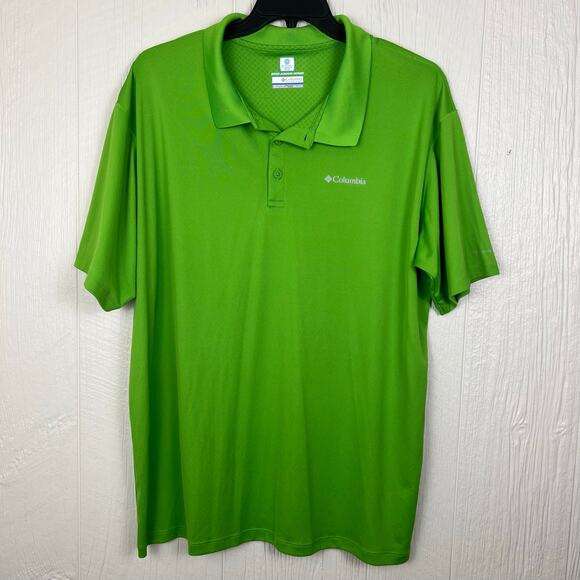 Columbia Omni freeze Zero  Polo shirt men’s XXL sweat activated cooling - Picture 7 of 7